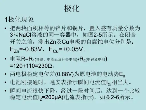 电化学腐蚀动力学