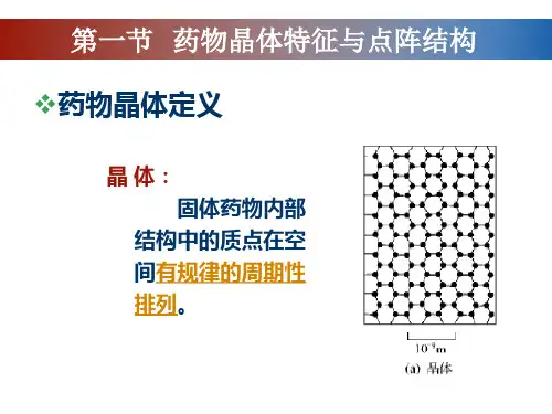 第二章 药物多晶型_PPT幻灯片