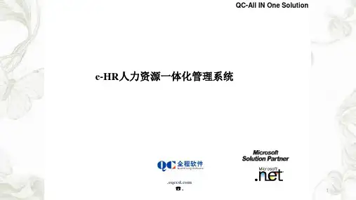 全程HR人力资源管理系统ppt课件