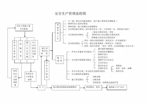 项目工程施工安全生产管理流程图.docx
