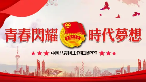 中国共青团工作汇报PPT