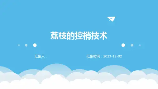 荔枝的控梢技术
