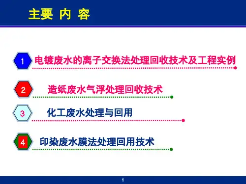 第十二章工业废水深度处理技术课件