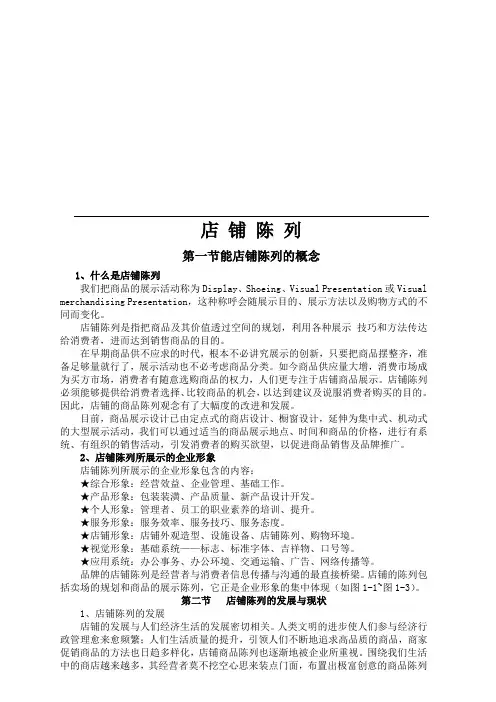 店铺陈列(1)