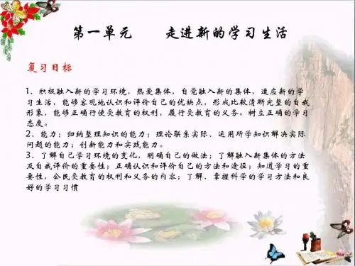 〔鲁教版〕走进新的学习生活 教学PPT课件2