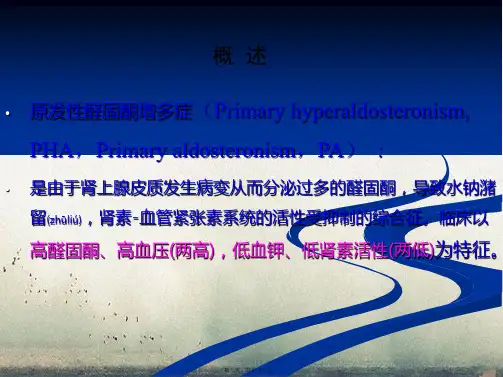202X年原发性醛固酮增多症七年制