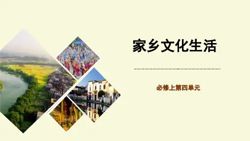 《家乡文化生活》ppt课件55张