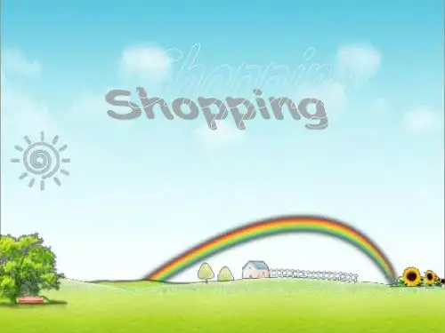 shopping 口语ppt课件