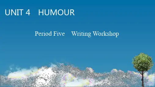 北师大版高中英语选择性必修2 UNIT 4 Period 5