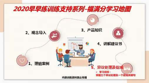 平安保险产品培训课件-异议处理及促成(福满分)