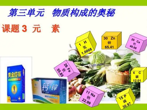 课题3元素课件课件