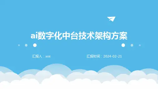 ai数字化中台技术架构方案