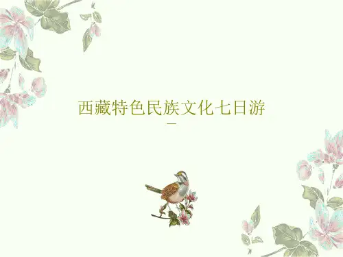 西藏特色民族文化七日游40页PPT