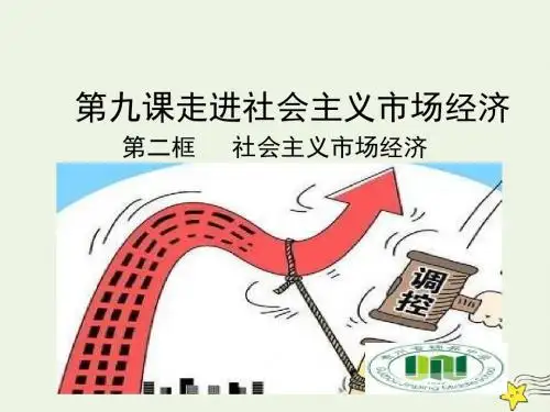 高中政治专题4.9.2社会主义市场经济课件新人教版必修1《经济生活》