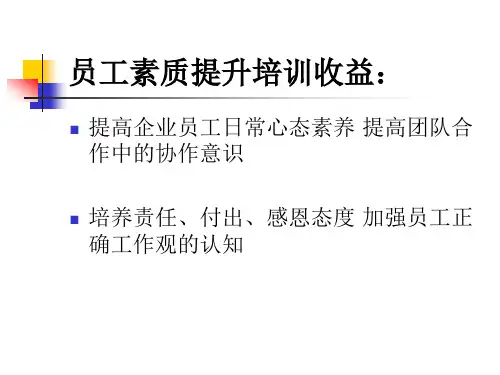 员工素质提升培训课程.pptx