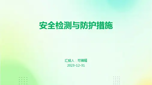 安全检测与防护措施