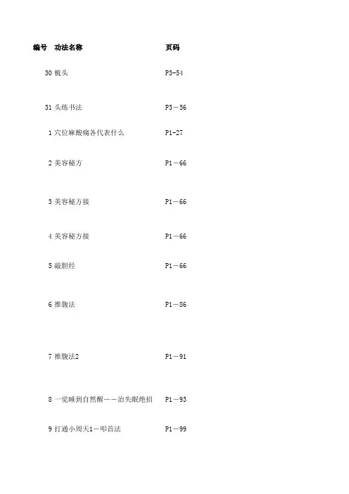 求医不如求已库6(重要功法)