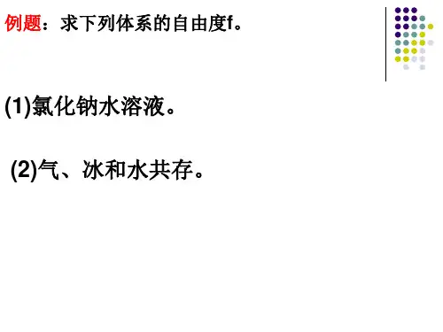 物理化学 二相图