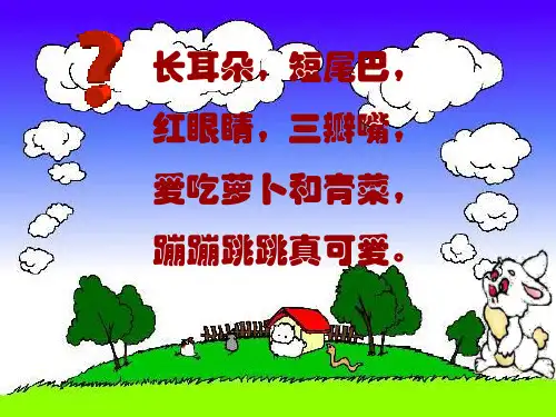 小白兔和小灰兔课件ppt课件