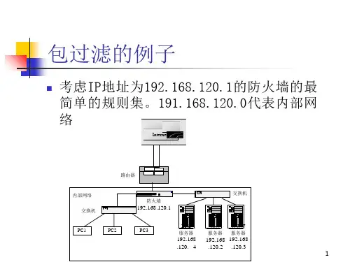 防火墙的使用课件