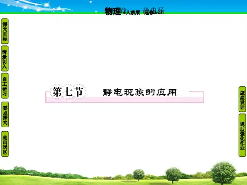 1.7静电现象的应用 新课标新人教版高中物理选修3-1(共35张 pdf)