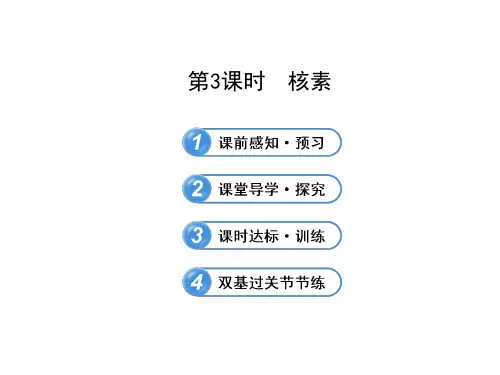 人教版高中化学必修二课件1.1.3核素(36张)