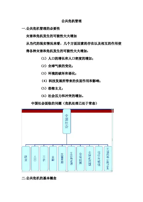 公共危机管理