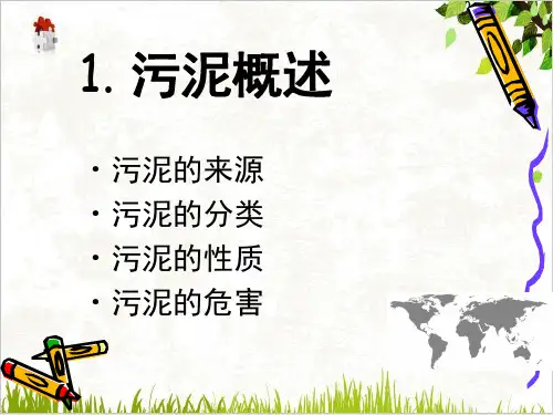 污泥的处理处置PPT.