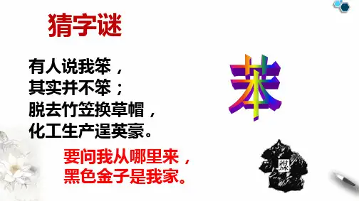 煤的干馏与苯课件