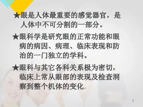 眼部解剖结构优秀课件