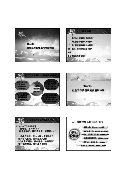 02：社会工作价值观与专业伦理