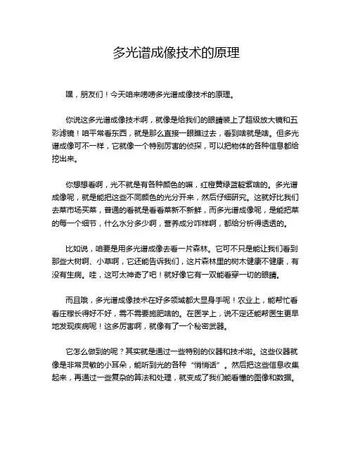 多光谱成像技术的原理