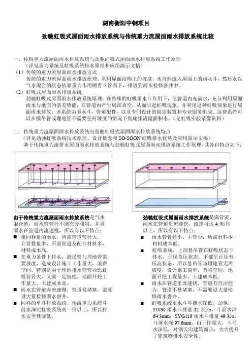 虹吸与重力比较