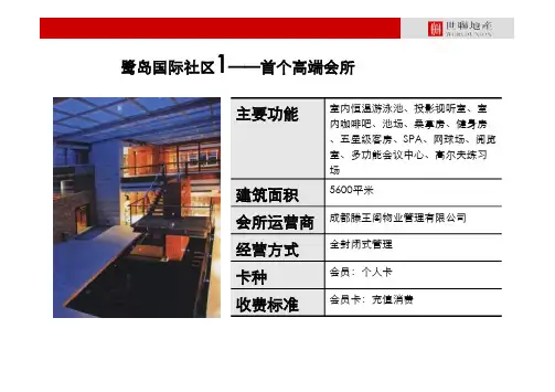 会所案例(奢华型和新奇特型)
