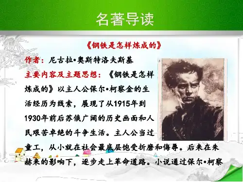 人教版初中语文八年级下册名著导读-课件