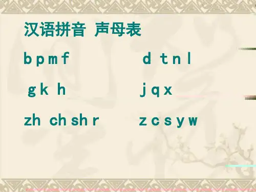 汉语拼音查字典方法