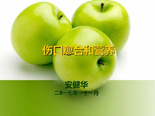 伤口愈合与营养康复科PPT课件