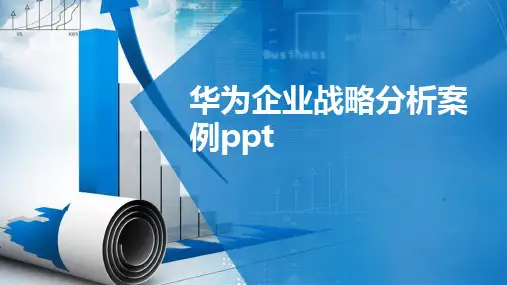 华为企业战略分析案例ppt