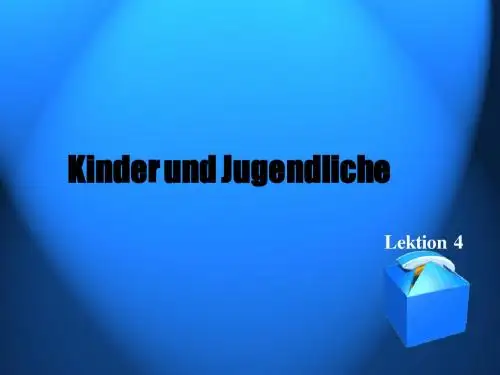 Lektion 4