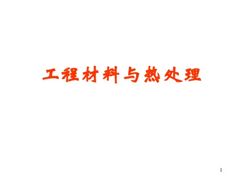 1绪论、工程材料的主要性能