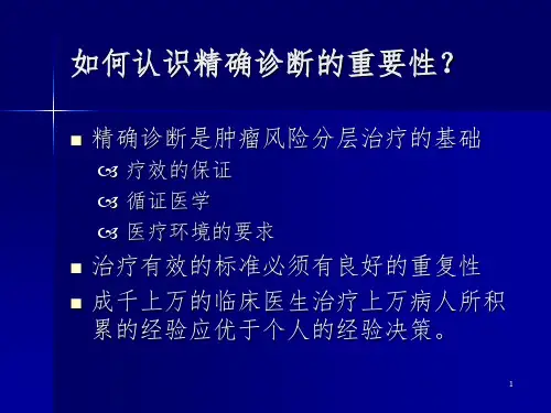 B细胞淋巴瘤的精确诊断1PPT课件