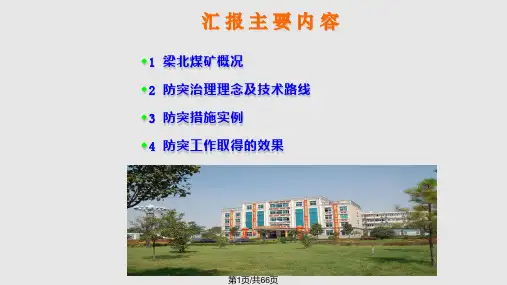 神火集团梁北矿防突治理情况汇报PPT课件