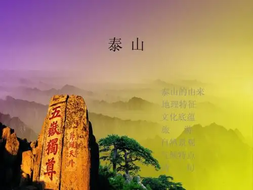泰山