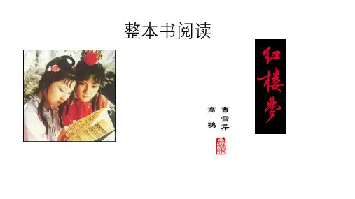 整本书阅读《红楼梦》课件(27张PPT)2020--2021学年统编版高中语文必修下册第七单元