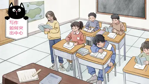 〖语文〗第三单元写作《如何突出中心》课件 2024—2025学年统编版语文七年级上册