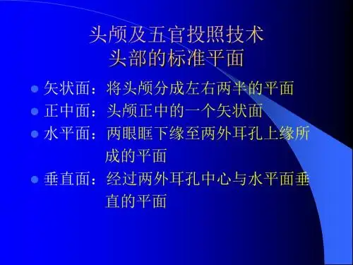 头颅X线摄影资料