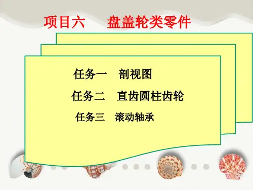 《汽车识图》课件——项目六 盘盖轮类零件