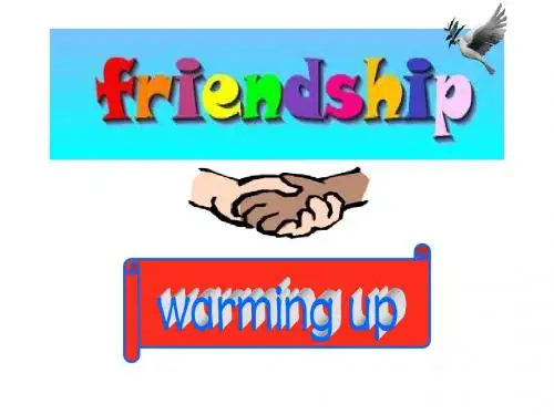 人教版新课标 必修一 第一单元 book 1 unit 1  Friendship   period 1(共24张PPT)