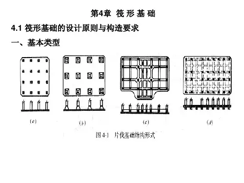 筏板基础设计和计算