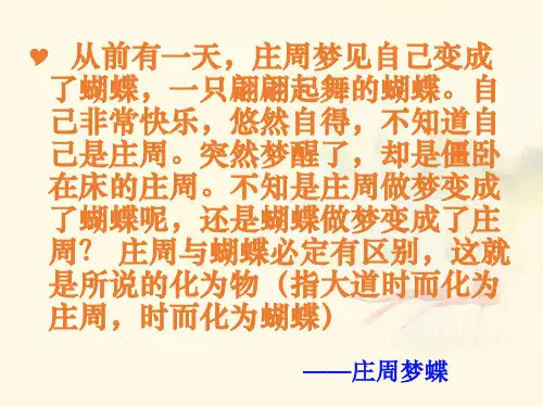 21《庄子》二则《北冥有鱼》实用优秀课件(25张PPT)